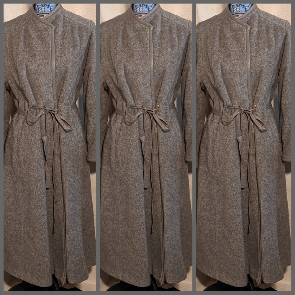 GREEN & MAKOFSKY VINTAGE 100% PURE WOOL COAT